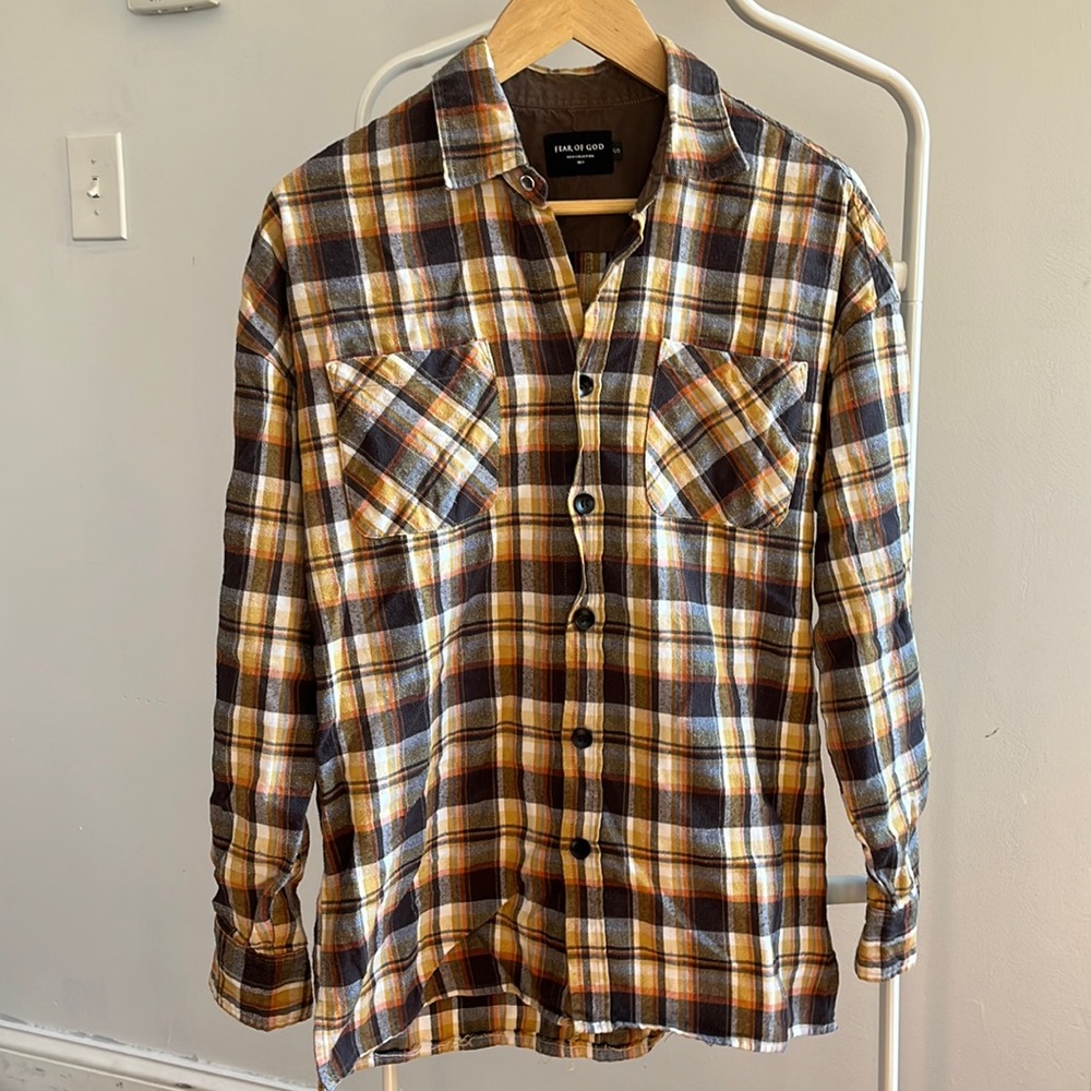 Fear Of God Mens Flannel